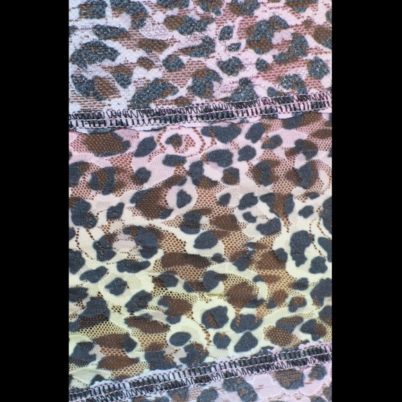 NEW Hanky Panky [ PLUS 3X ] Signature‎ Cheetah Rainbow Lace Boyshorts Panty - Picture 3 of 12